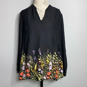 Women’s Floral Blouse